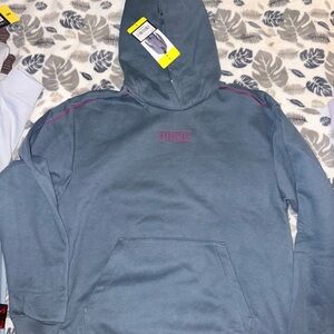 PUMA Women’s Gray/blue Hoodie Sweater